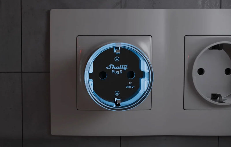 Smart zásuvka SHELLY Plug S MTR Gen3 WiFi