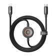 Kabel MCDODO CA-5680 USB-C /Lightning 1,5m Black+ nabíječka na Apple Watch