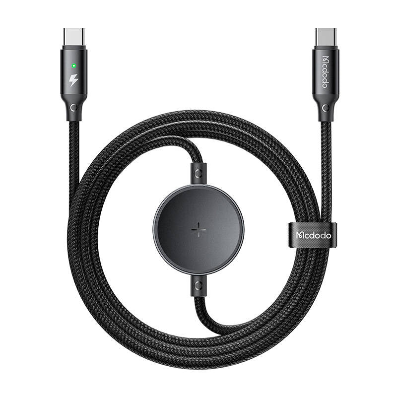 Kabel MCDODO CA-4170 USB-C 1,5m Black + nabíječka na Samsung Watch