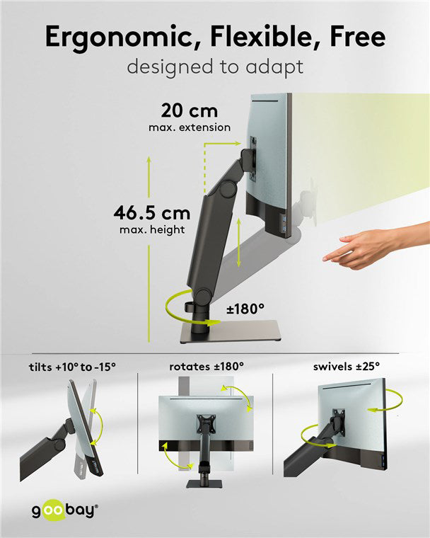 Držák monitoru GOOBAY 70821