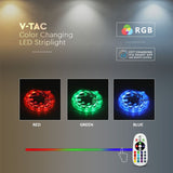 Smart LED pásek IP65 V-TAC VT-5050 54-EU 5m RGB