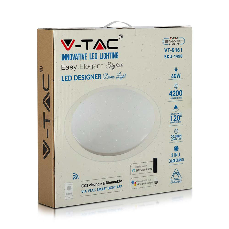 Smart LED svítidlo V-TAC VT-5161 60W WiFi