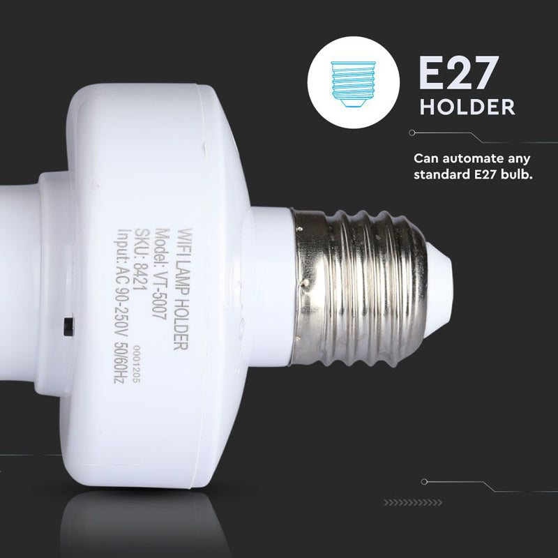 Smart objímka E27 V-TAC VT-5007 WiFi