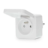 Smart zásuvka NEDIS ZBPO130EWT ZigBee Tuya