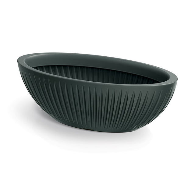Květináč LATIA OVAL antracit 58cm