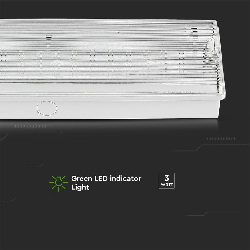 LED nouzové svítidlo s cedulí V-TAC VT-543