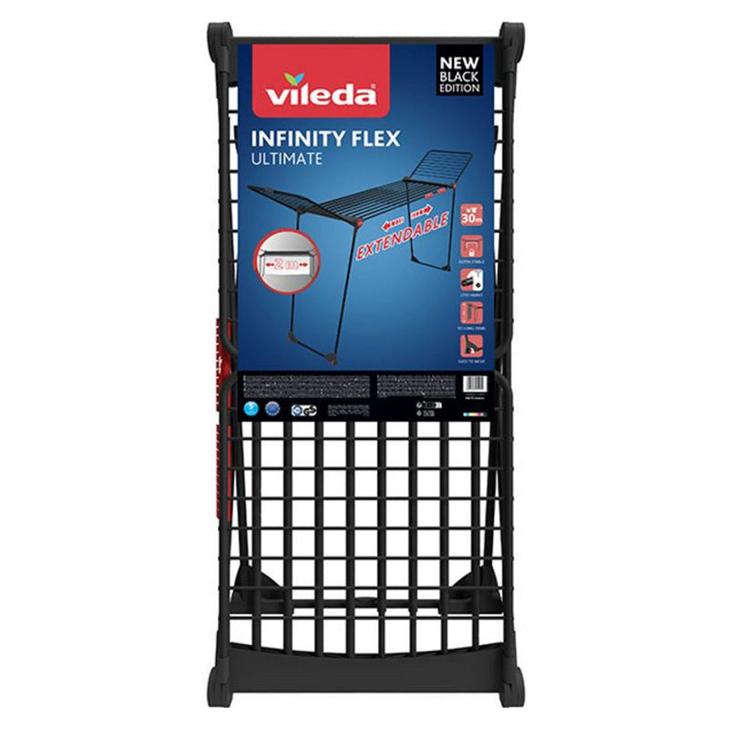 Sušák na prádlo VILEDA Infinity Flex 178872 Black