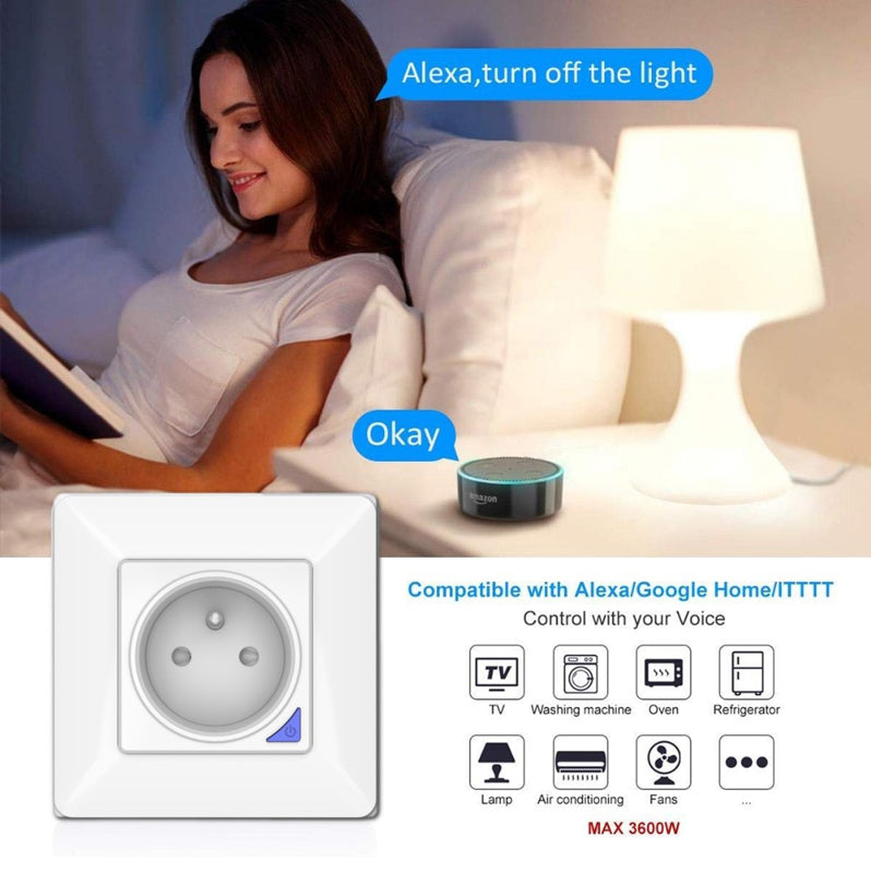Smart zásuvka IMMAX NEO 07800L ZigBee Tuya