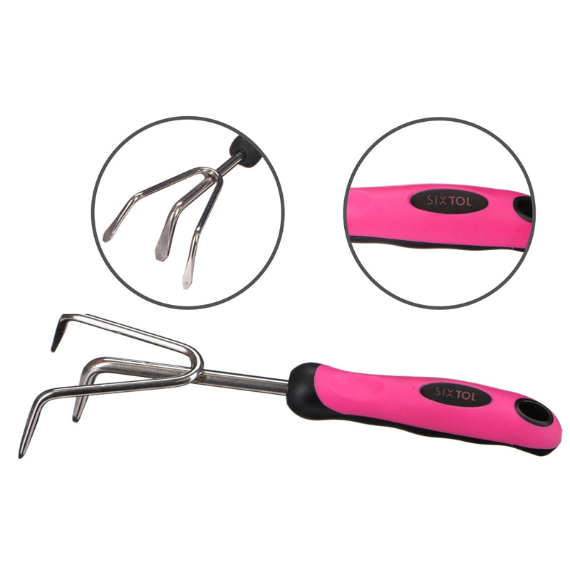 Kultivátor SIXTOL GARDEN PINK ONE ruční