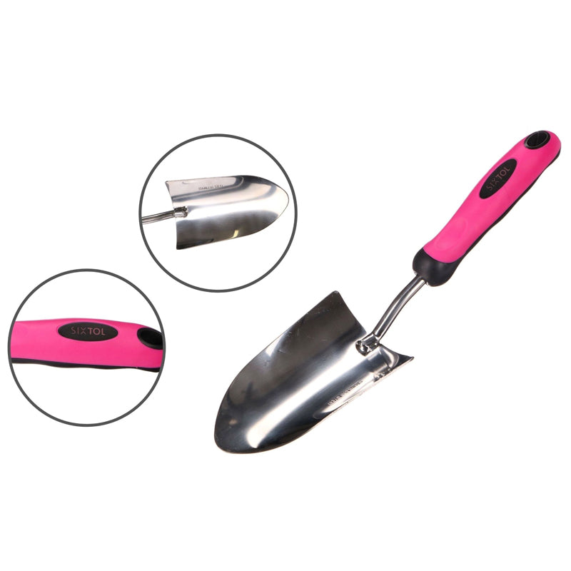 Lopatka sázecí SIXTOL GARDEN PINK ONE