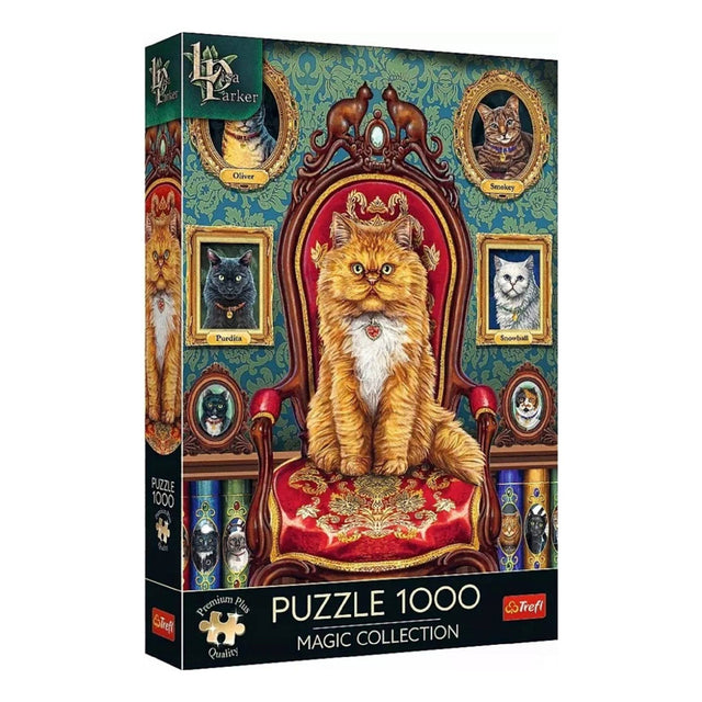 Puzzle TREFL Magic Collection Šílené kočky 1000 dílků