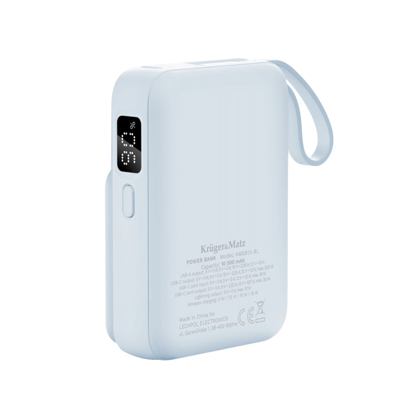 PowerBank KRUGER & MATZ KM0913-BL MagSafe 10000mAh