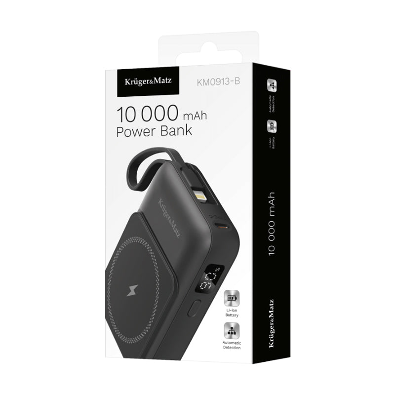 PowerBank KRUGER & MATZ KM0913-B MagSafe 10000mAh