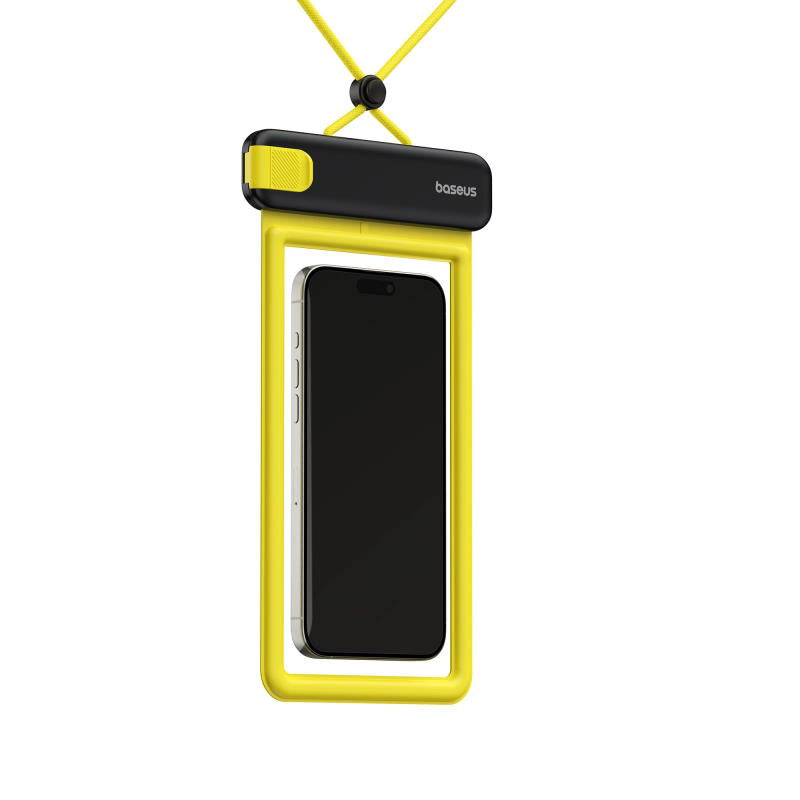 Pouzdro vodotěsné BASEUS DeepDive Black/Yellow