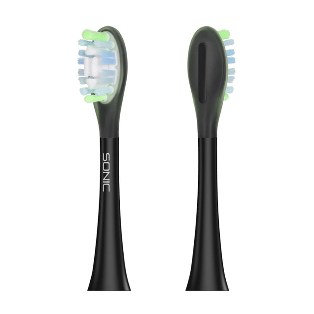 Hlavice pro zubní kartáčky TEESA Sonic Elite Black střední