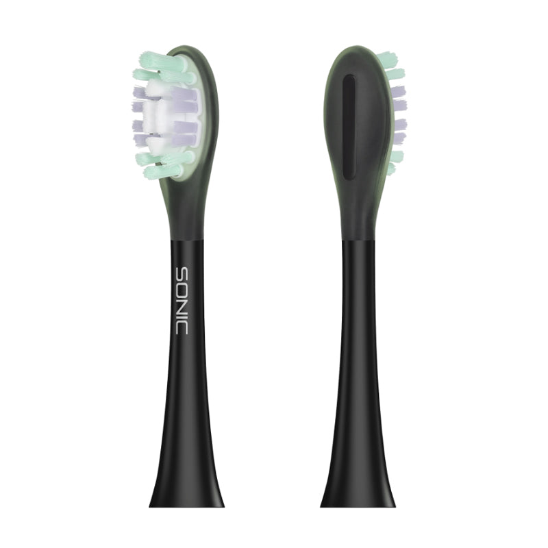 Hlavice pro zubní kartáčky TEESA Sonic Elite Black měkké