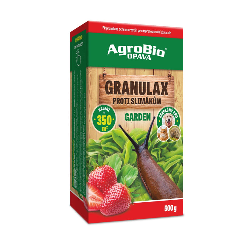 Přípravek proti slimákům AGROBIO Granulax Garden 500g