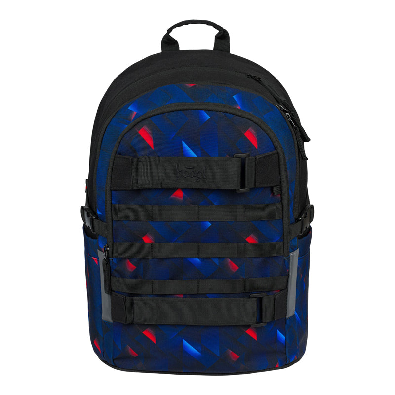 Batoh školní BAAGL Skate Indigo