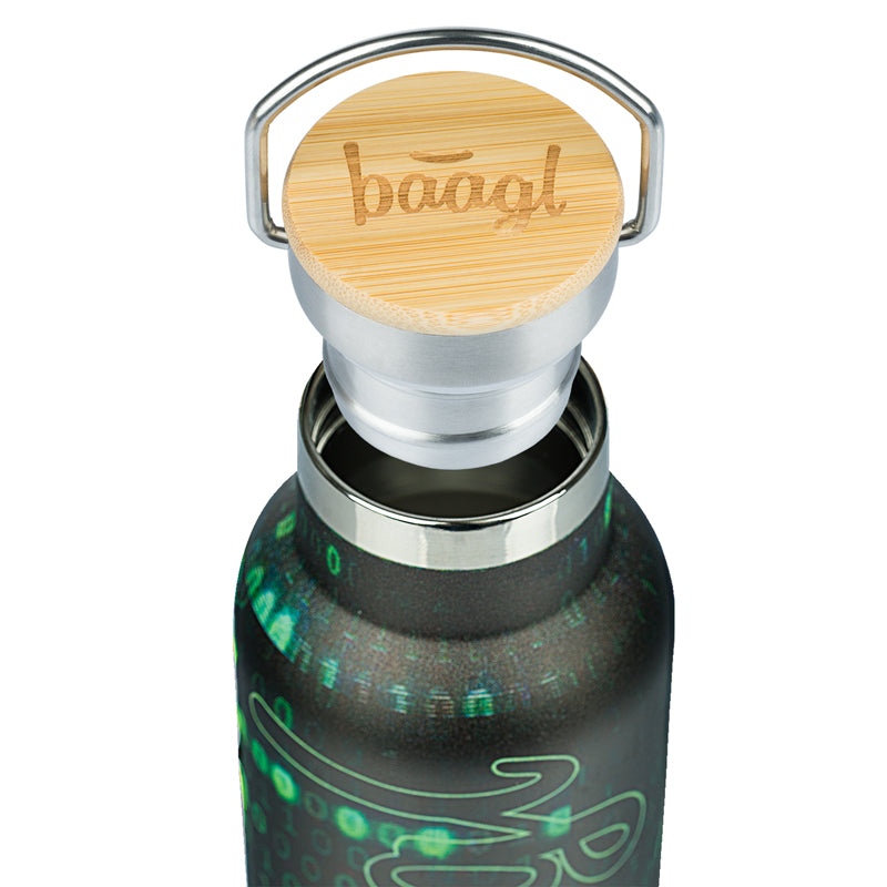 Termoláhev BAAGL Numbers 500ml s bambusovým víčkem