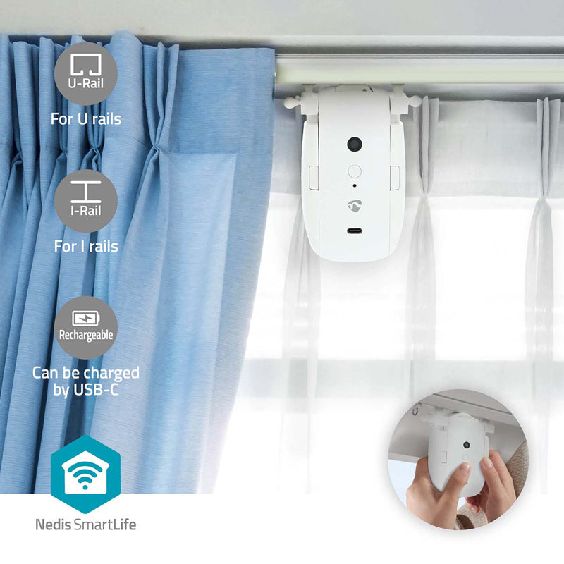 Smart ovladač žaluzií a rolet NEDIS BTMC20WT1PC Bluetooth Tuya