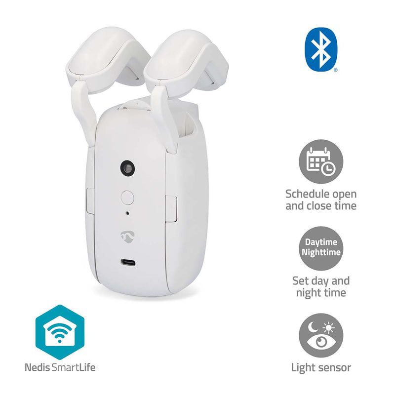 Smart ovladač žaluzií a rolet NEDIS BTMC10WT1PC Bluetooth Tuya