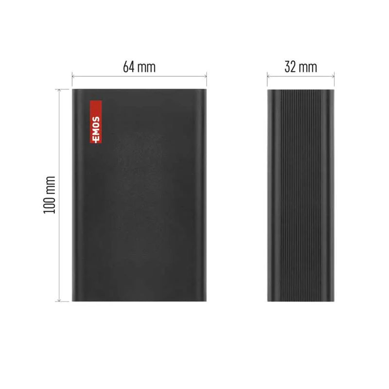 PowerBank pro notebooky EMOS NTBF20 20000mAh Black