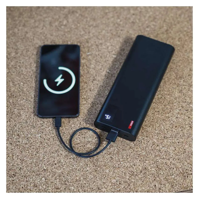 PowerBank EMOS NTBF30, 27000 mAh, 100 W PD, černá