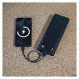 PowerBank EMOS NTBF30, 27000 mAh, 100 W PD, černá