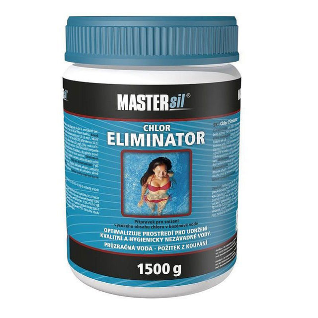 Přípravek pro chlorovou dezinfekci bazénové vody MASTERsil Chlor Eliminátor 1,5kg
