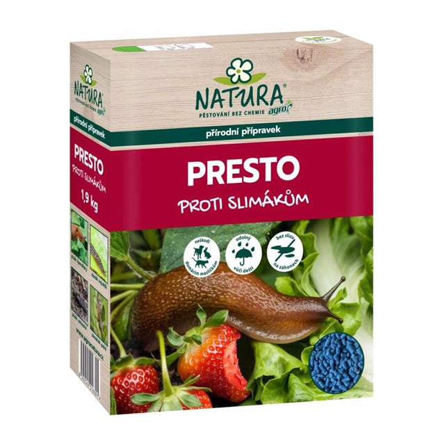 Přípravek proti slimákům NATURA Presto 1,9kg