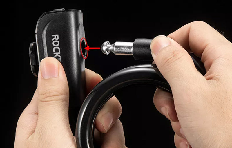 Zámek na kolo ROCKBROS RKS515-BK