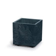 Květináč SIERRA SQUARE BETON EFFECT antracit 28,8cm