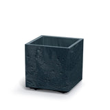 Květináč SIERRA SQUARE BETON EFFECT antracit 28,8cm
