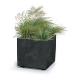 Květináč SIERRA SQUARE BETON EFFECT antracit 28,8cm