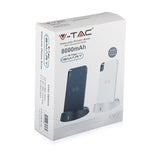 PowerBank V-TAC VT-3509 8000mAh 3v1