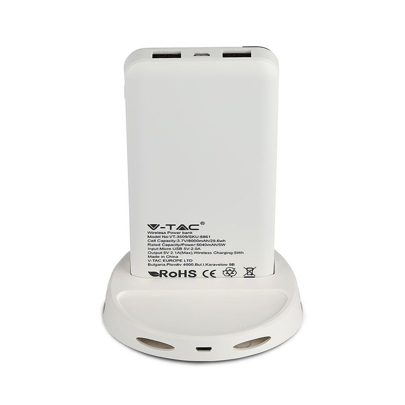 PowerBank V-TAC VT-3509 8000mAh 3v1