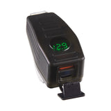 Nabíječka USB STU 34707 s voltmetrem na motocykl