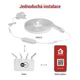 Smart LED pásek 24W RGBIC EMOS ZPW313I Neon 3m WiFi Tuya