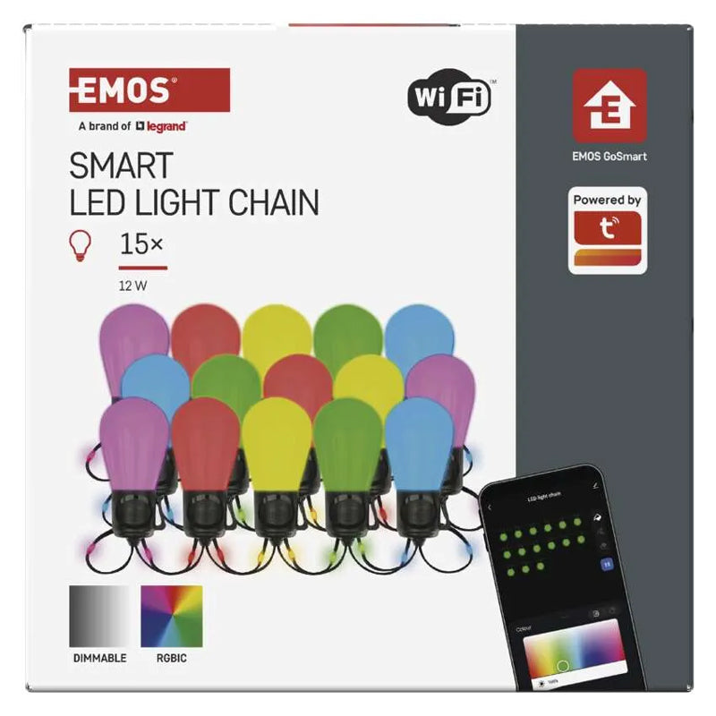 Smart venkovní řetěz EMOS ZIW17FR WiFi Tuya
