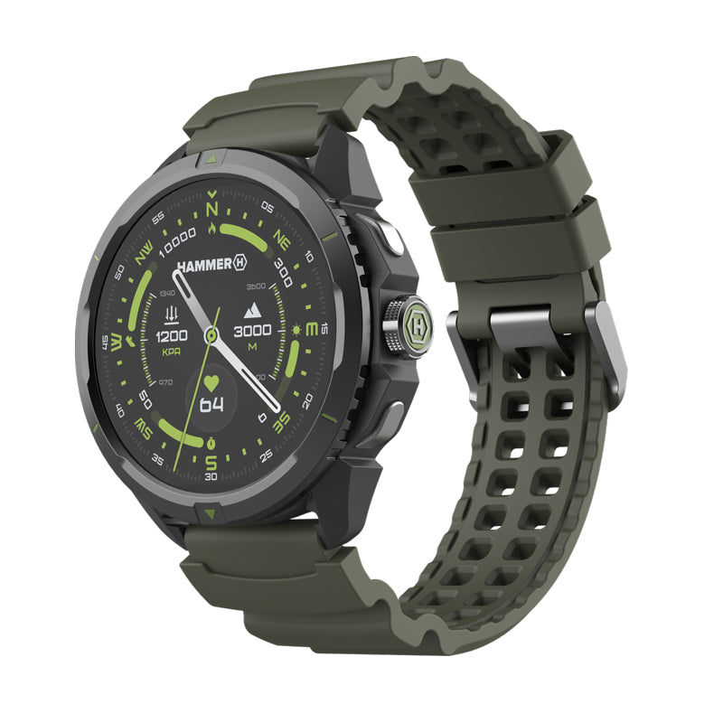 Hodinky HAMMER Watch 2 Green/Black