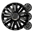 Poklice VERSACO Royal 14” černá sada 4ks