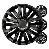 Poklice VERSACO Royal 14” černá sada 4ks