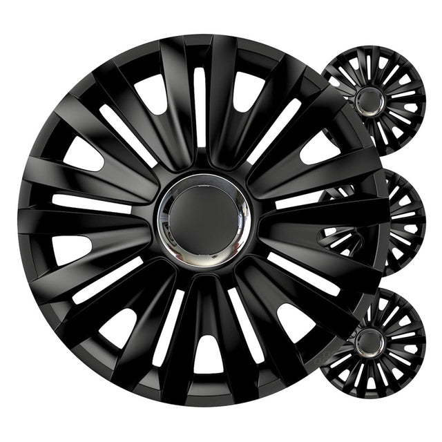 Poklice VERSACO Royal 14” černá sada 4ks