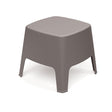 Stolička MILANE 485x485x420mm - zemitě hnědá