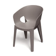 Židle zahradní PREMO 560x590x810mm - zemitě hnědá