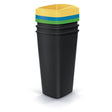 Koš odpadkový COMPACTA Q DROP SET černý 3x25l