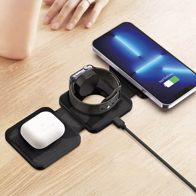 Nabíjecí stanice MagSafe SOLIGHT SSWC01 3v1 skládací