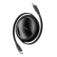 Kabel BASEUS Free2Draw USB-C/USB-C 1m Black 100W