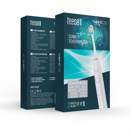 Zubní kartáček TEESA TSA8087-W Sonic 2 White