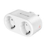 Smart dvojzásuvka KRUGER & MATZ Connect P5 White WiFi Tuya